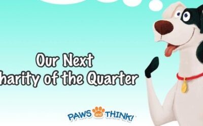 PAWS and THINK! Books Names the Network “Charity Of The Quarter”!
